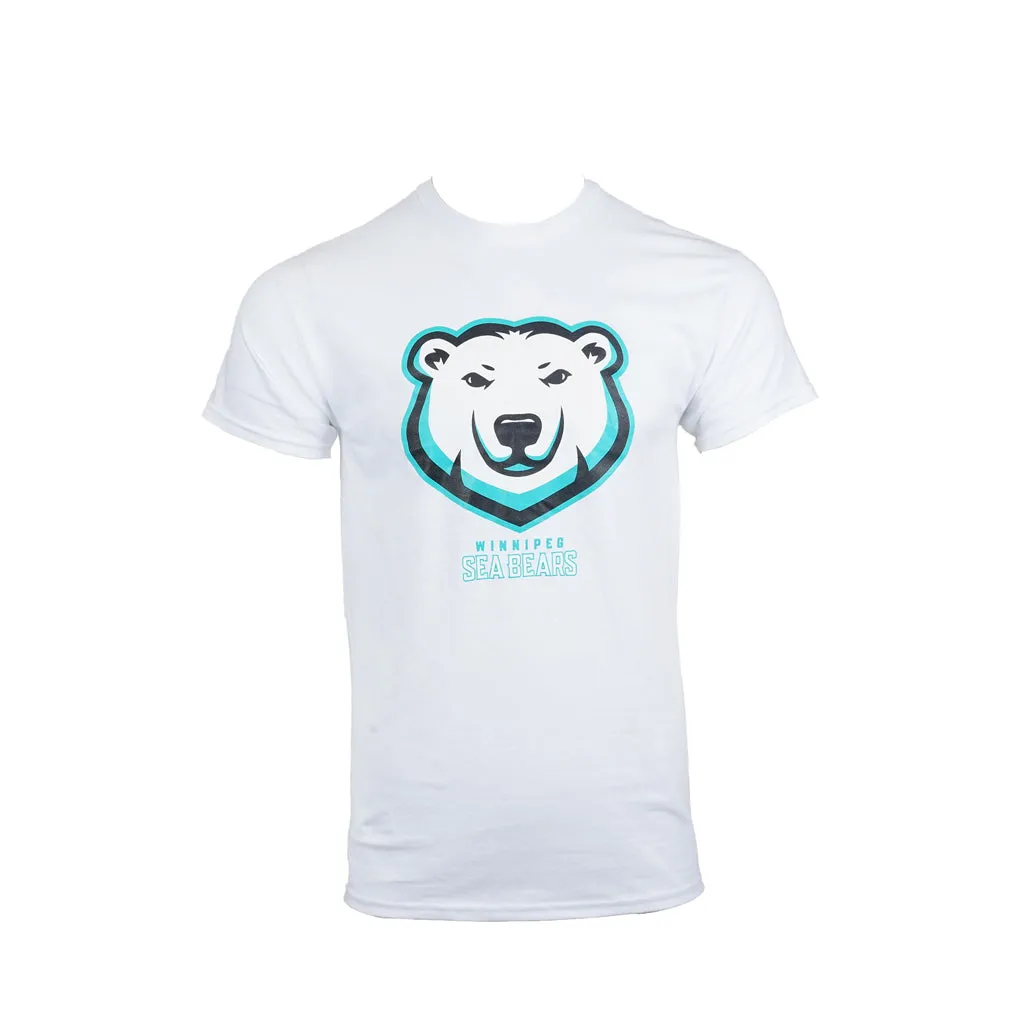 SEA BEARS ICONIC ADULT TEE WHITE