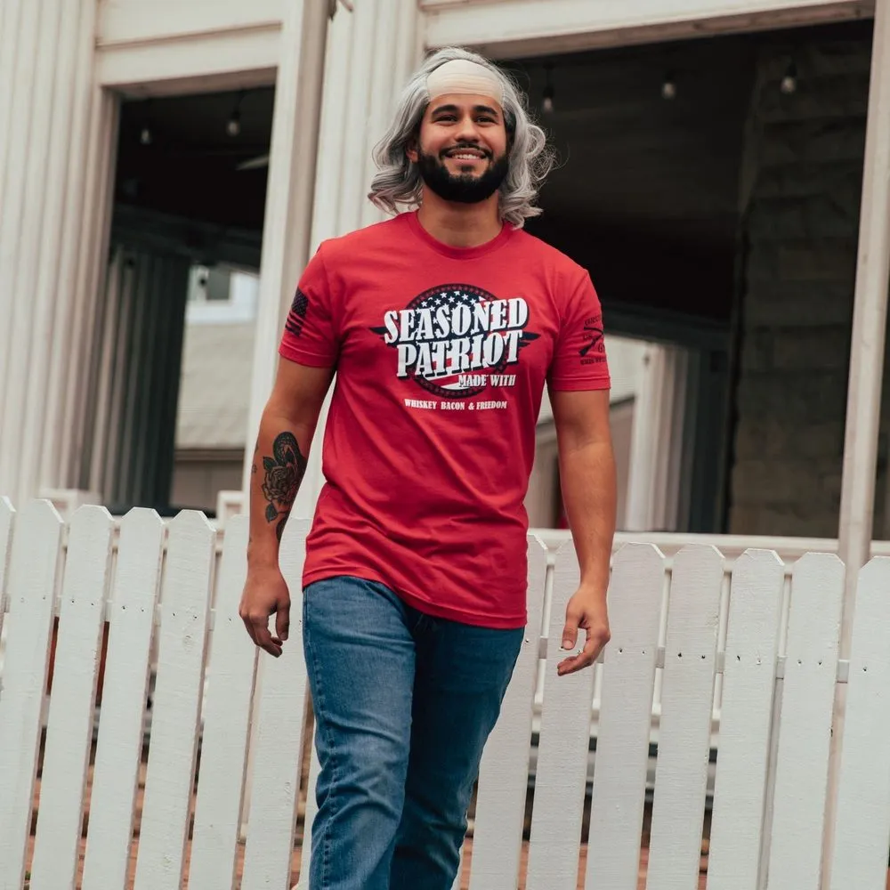 Seasoned Patriot T-Shirt - Red