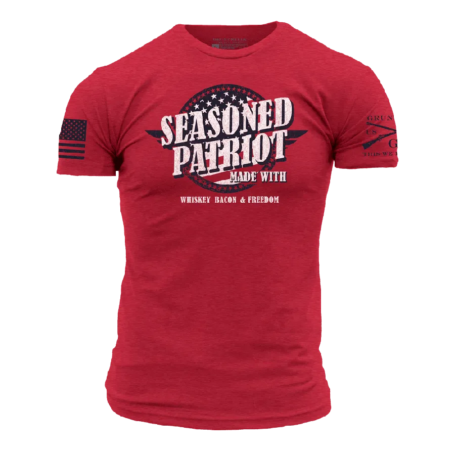 Seasoned Patriot T-Shirt - Red