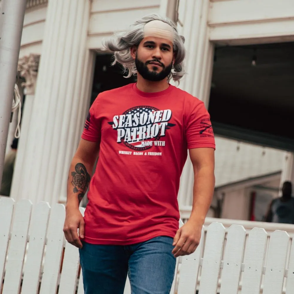 Seasoned Patriot T-Shirt - Red