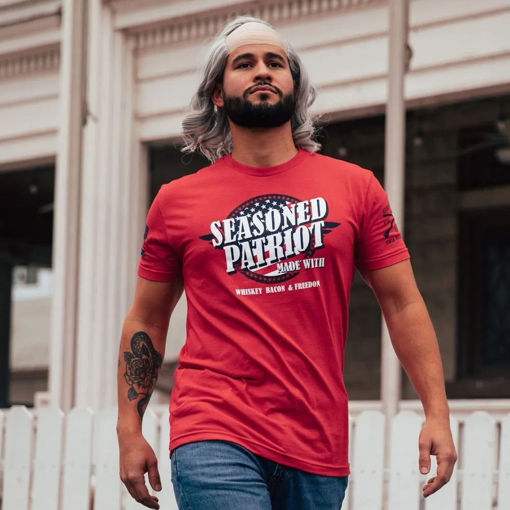 Seasoned Patriot T-Shirt - Red