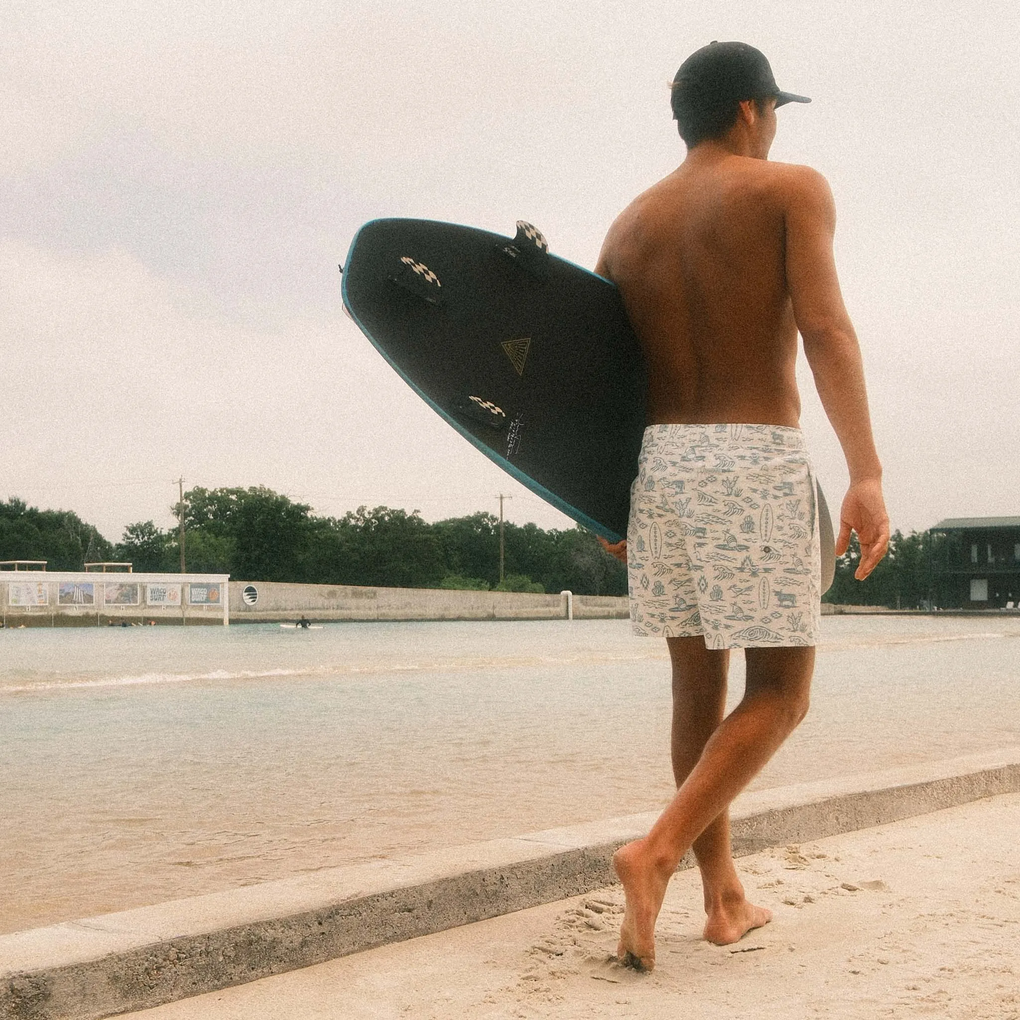 Sendero X Waco Surf Barton Elastic Boardshorts