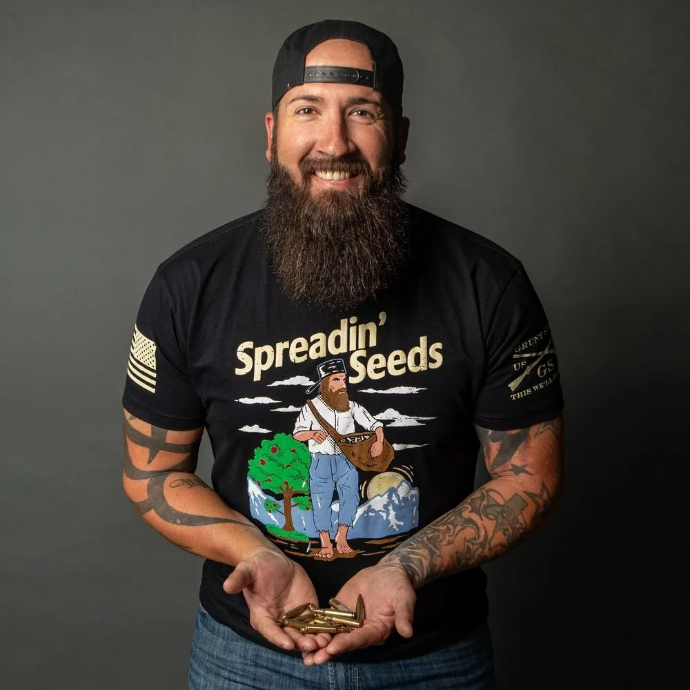 Spreadin' Seeds T-Shirt - Black
