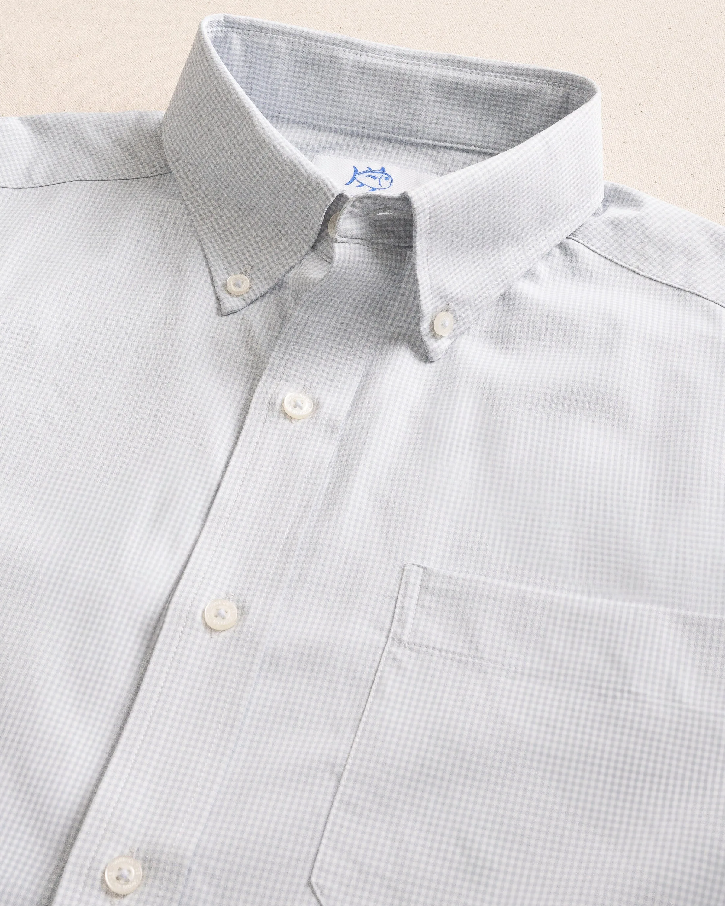 Team Colors Gingham Intercoastal Sport Shirt