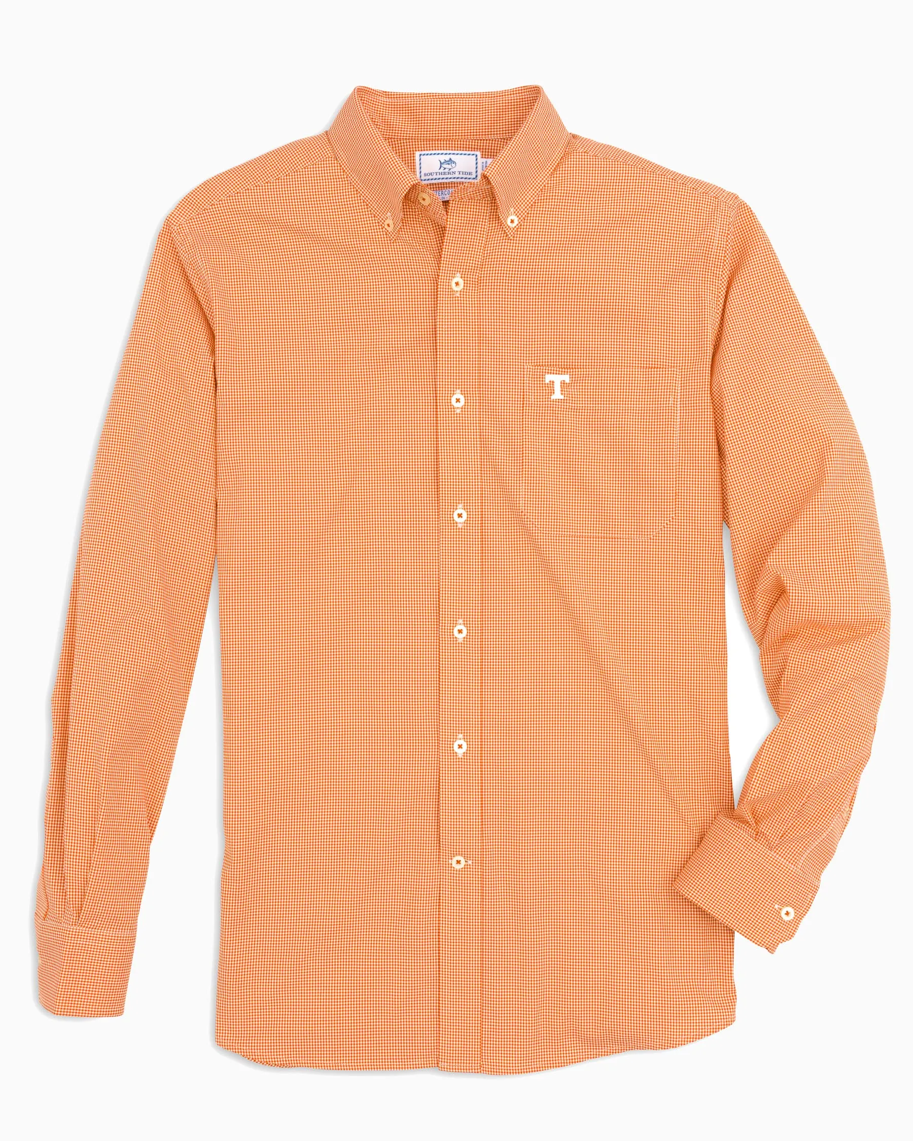 Tennessee Vols Gingham Button Down Shirt