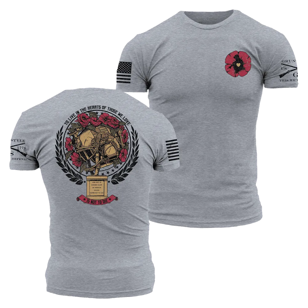 Those We Love T-Shirt - Dark Heather Gray