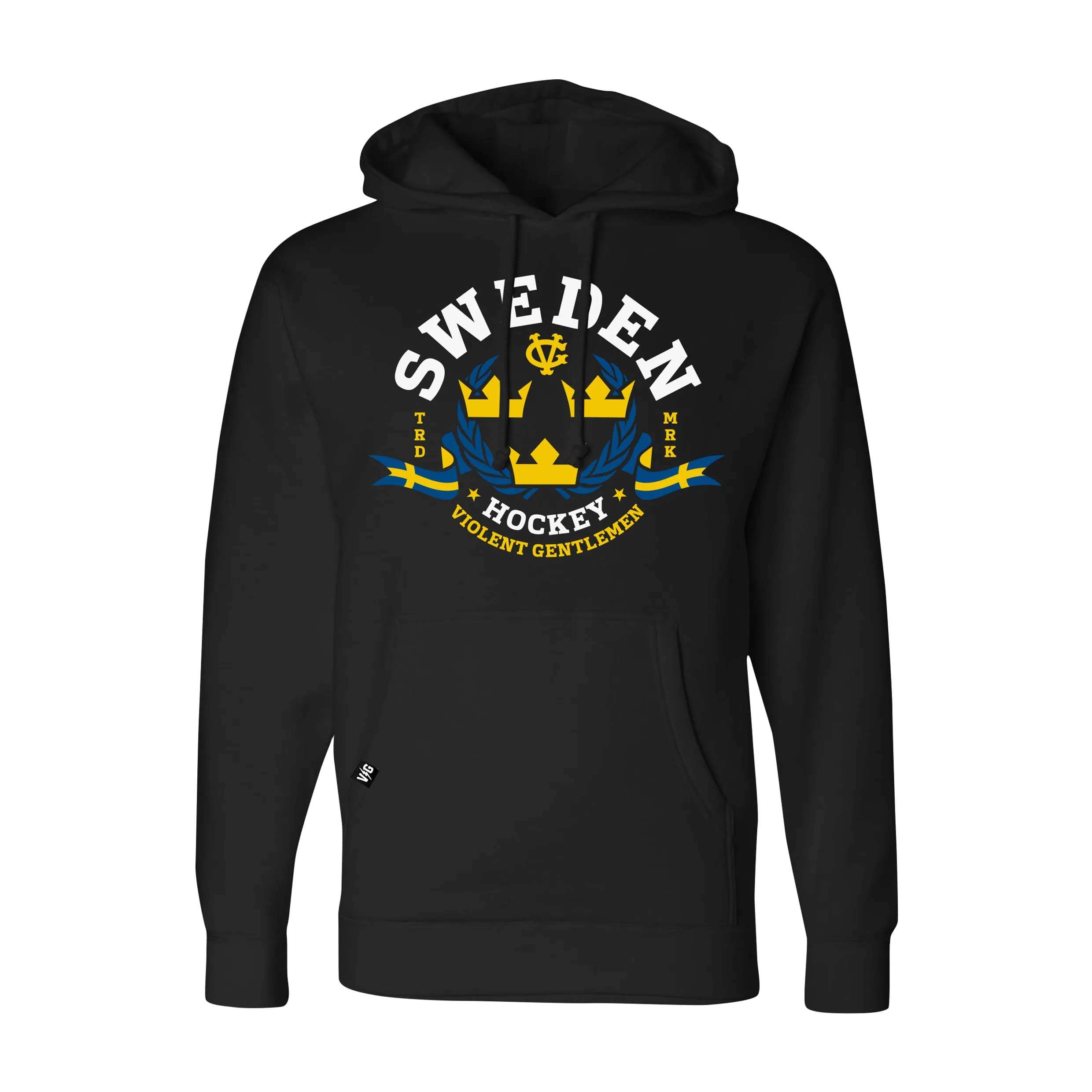 Three Crowns Pullover Hood