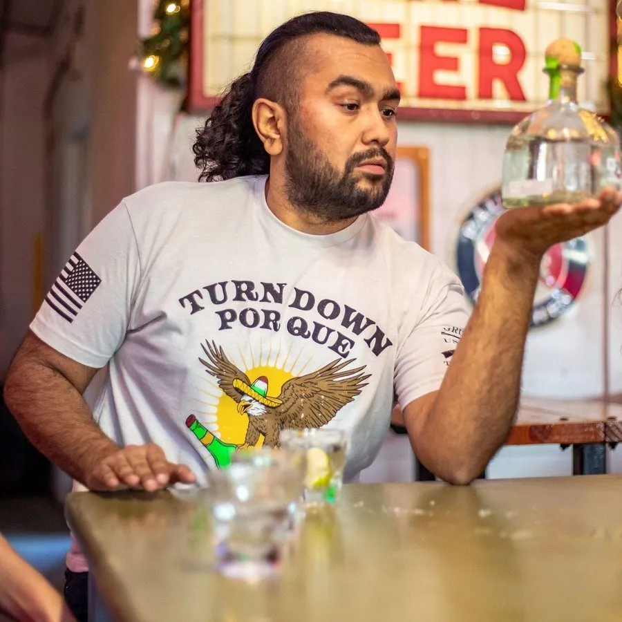 Turn Down Por Que T-Shirt - Sand