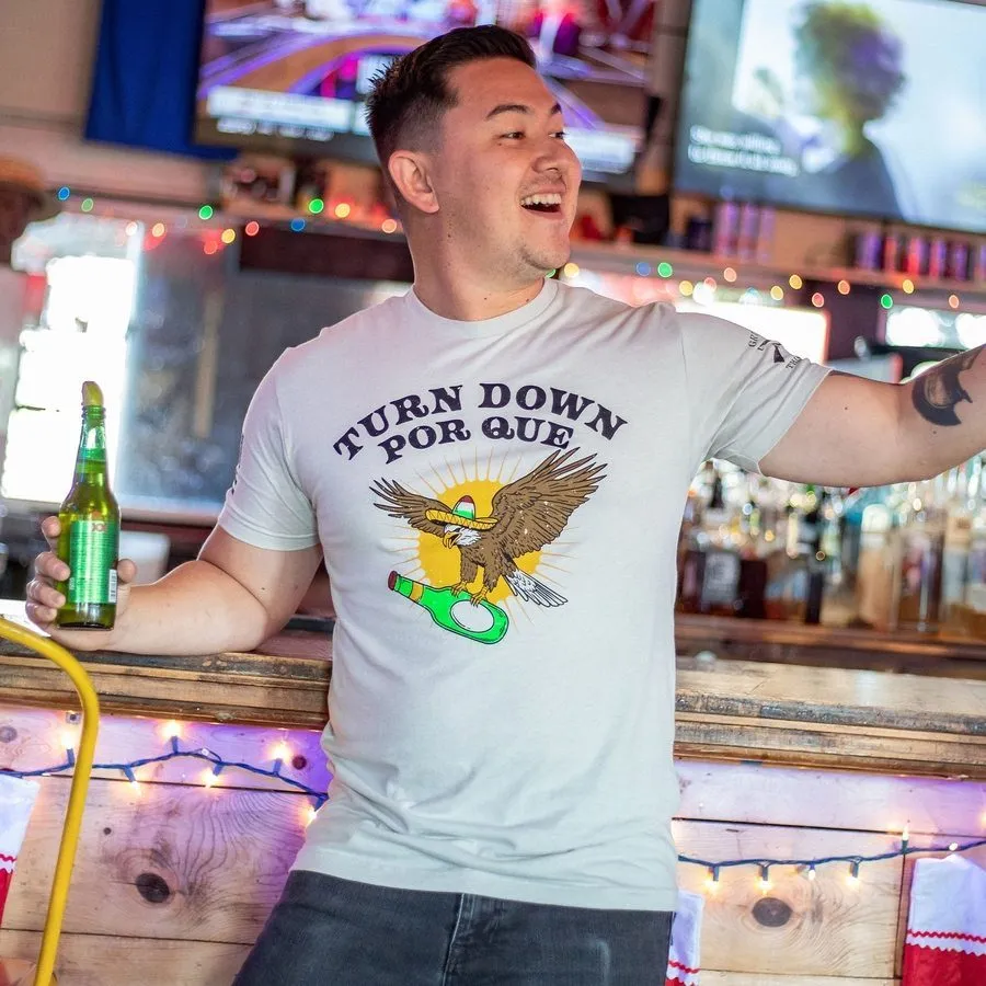 Turn Down Por Que T-Shirt - Sand