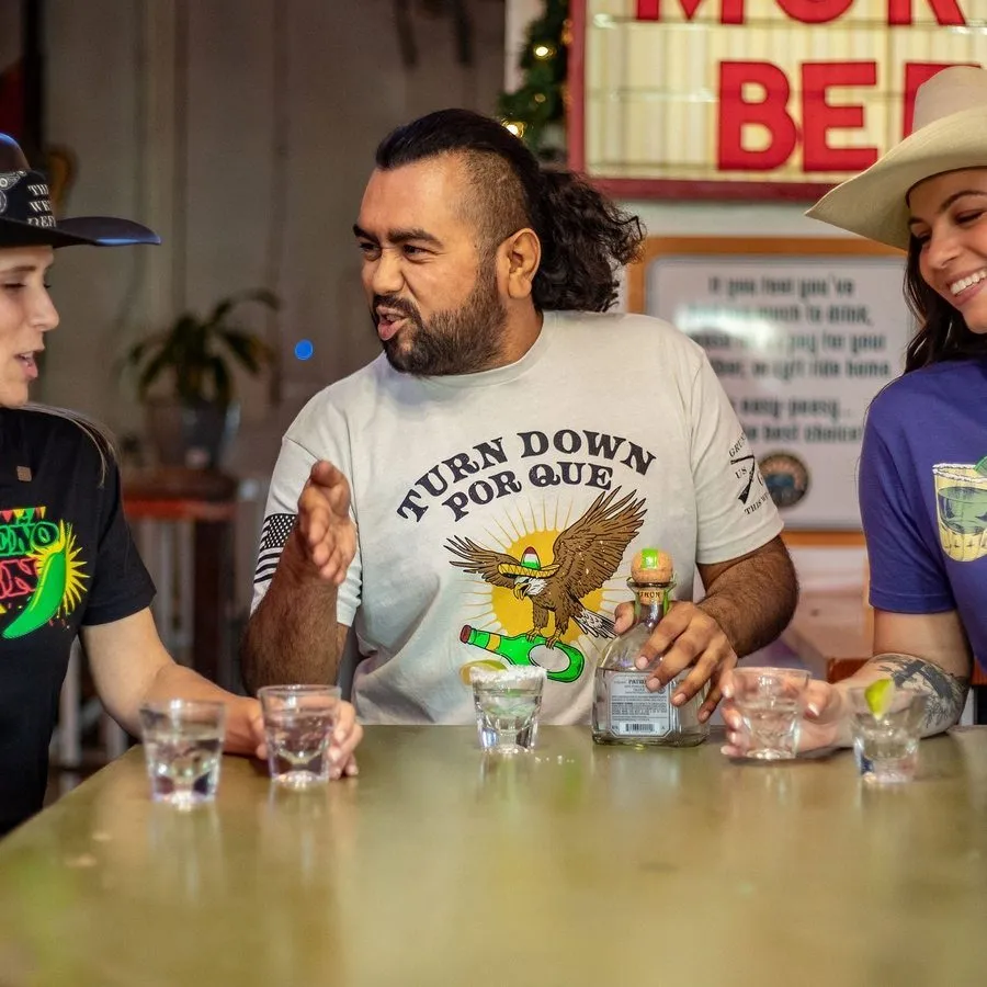 Turn Down Por Que T-Shirt - Sand