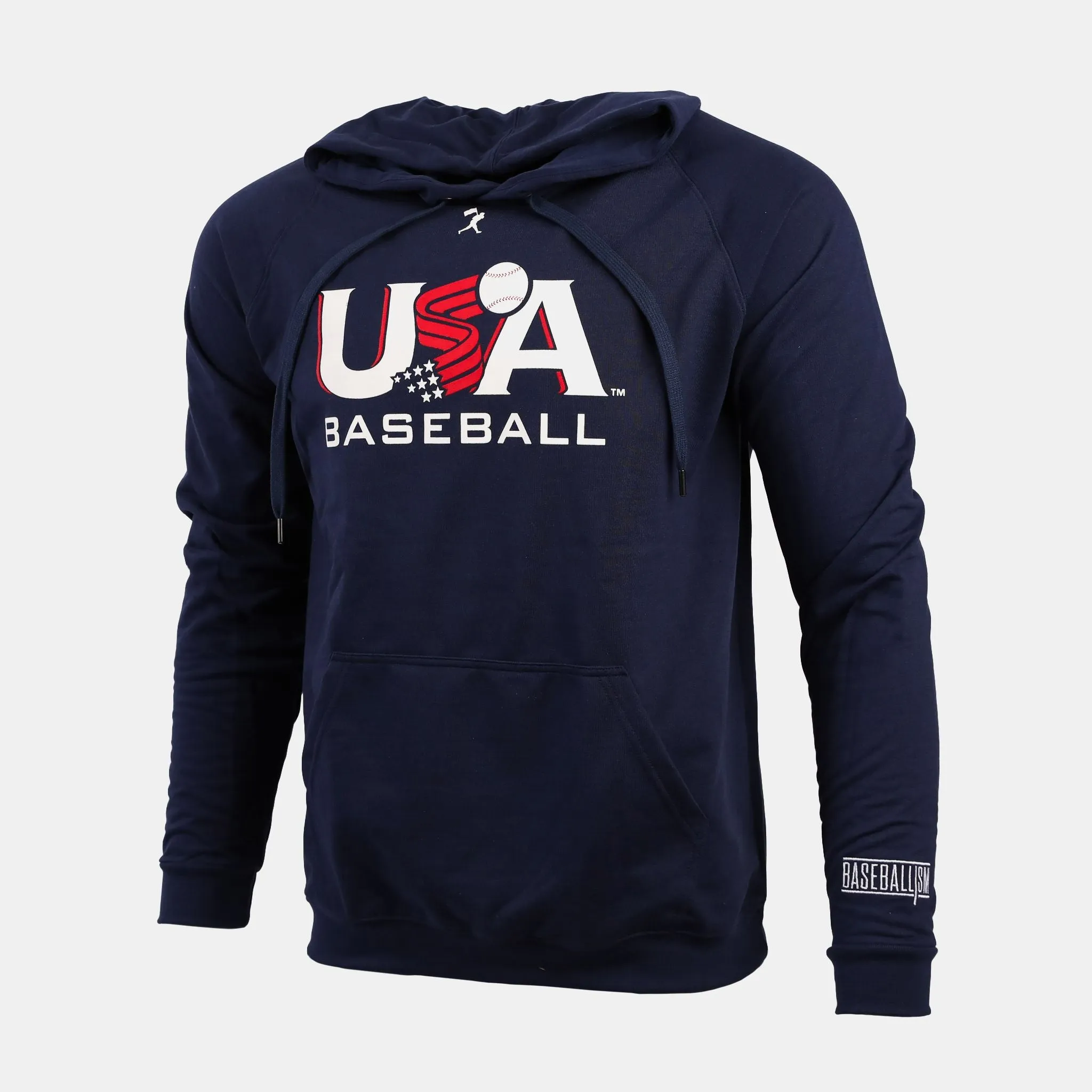 USA x Baseballism Navy Traditional Hoodie