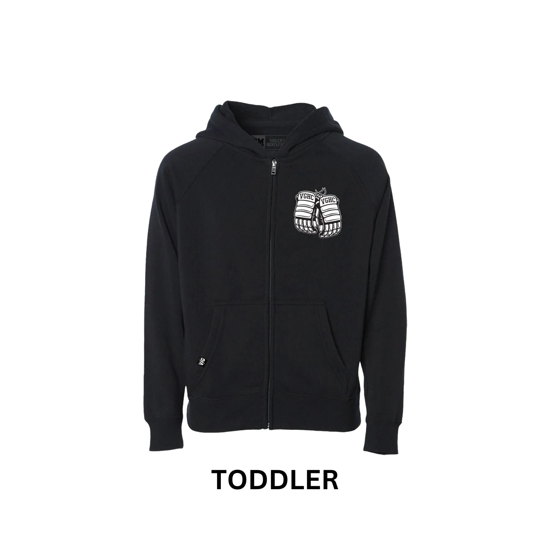 Warrior Toddler Zip Hood