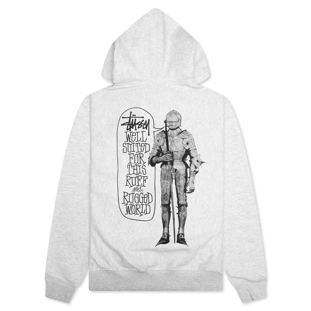 Well Suited Zip Hoodie - Ash Heather
