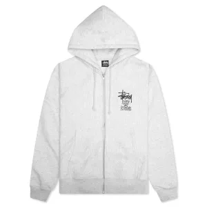 Well Suited Zip Hoodie - Ash Heather