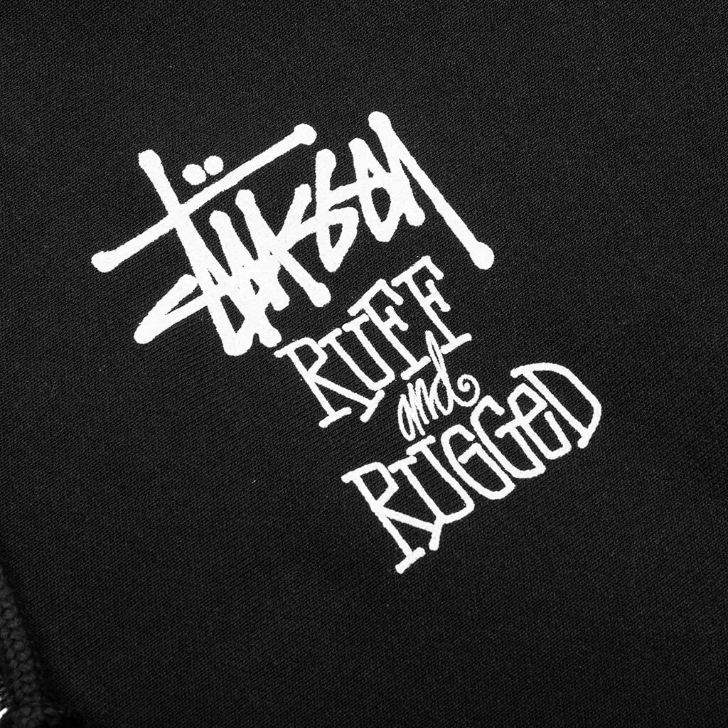 Well Suited Zip Hoodie - Black