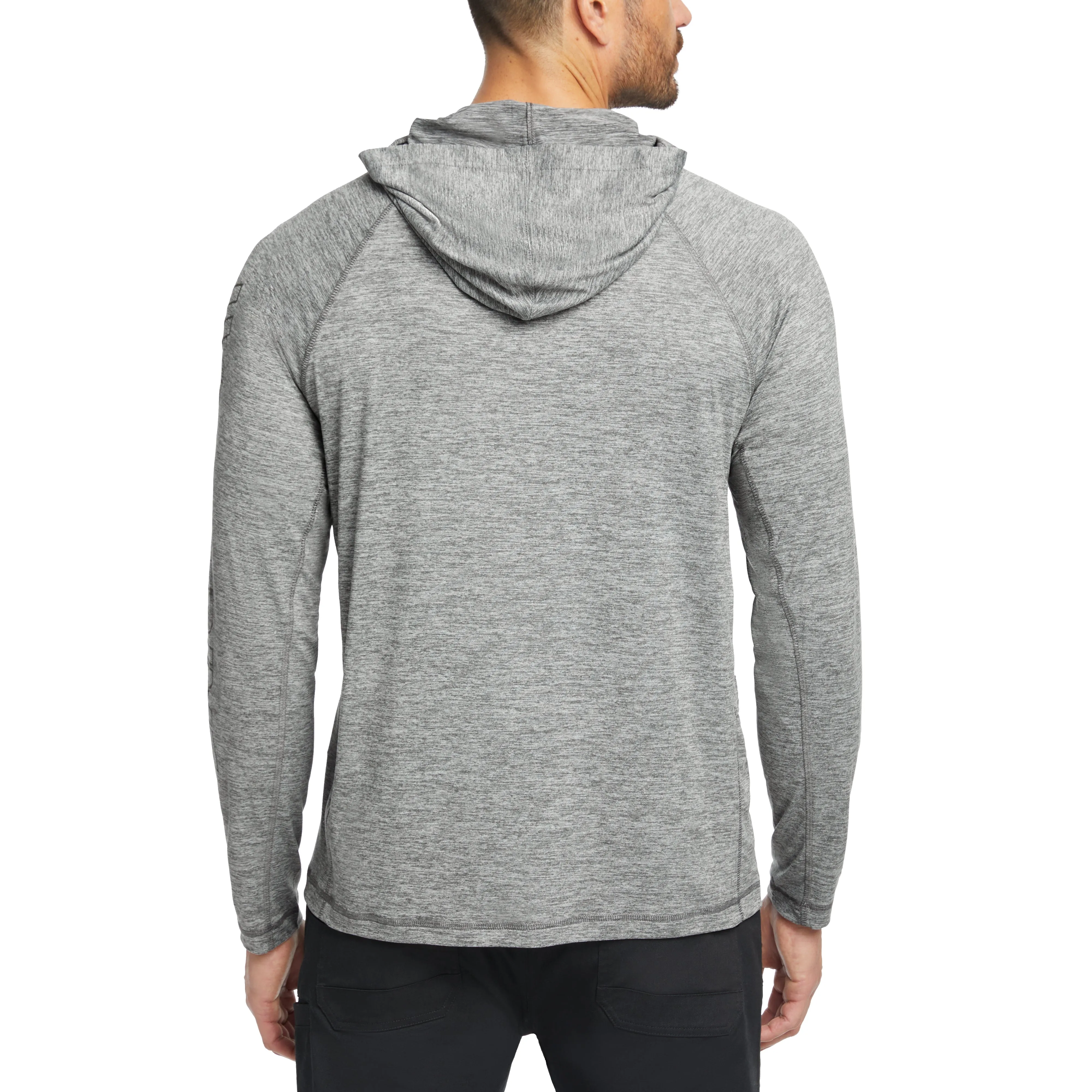 Wolverine Men's Sun-Stop Eco Hooded Long Sleeve Shirt