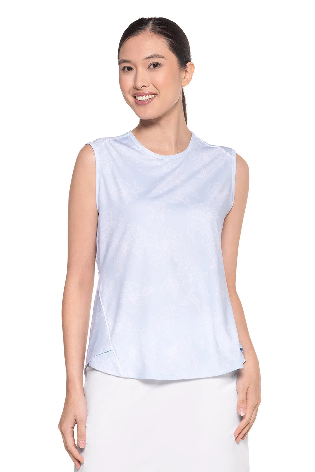 Women's Accelera Tank | Skyride Perfect Peony