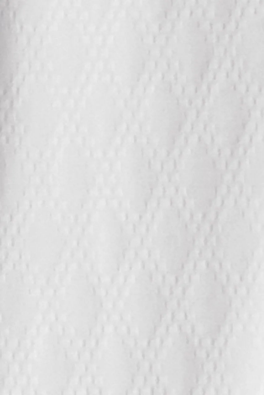 Women's Arabella Golf Quarter-Zip | White Diamond Jacquard