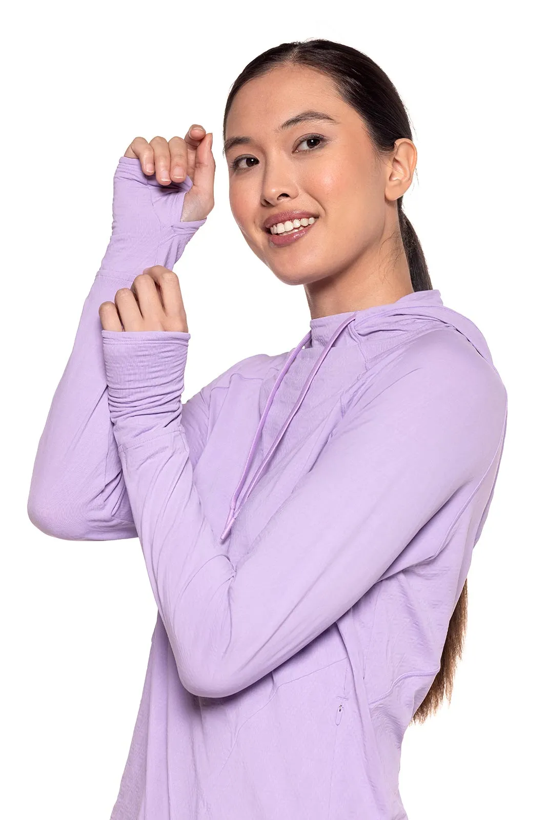 Women's Arabella Hoodie | Lavendula Diamond Jacquard
