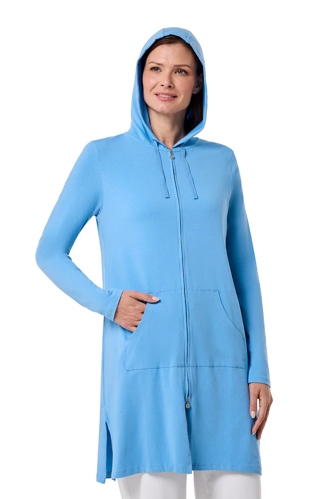 Women's Cabana Hoodie | Clear Sky Blue
