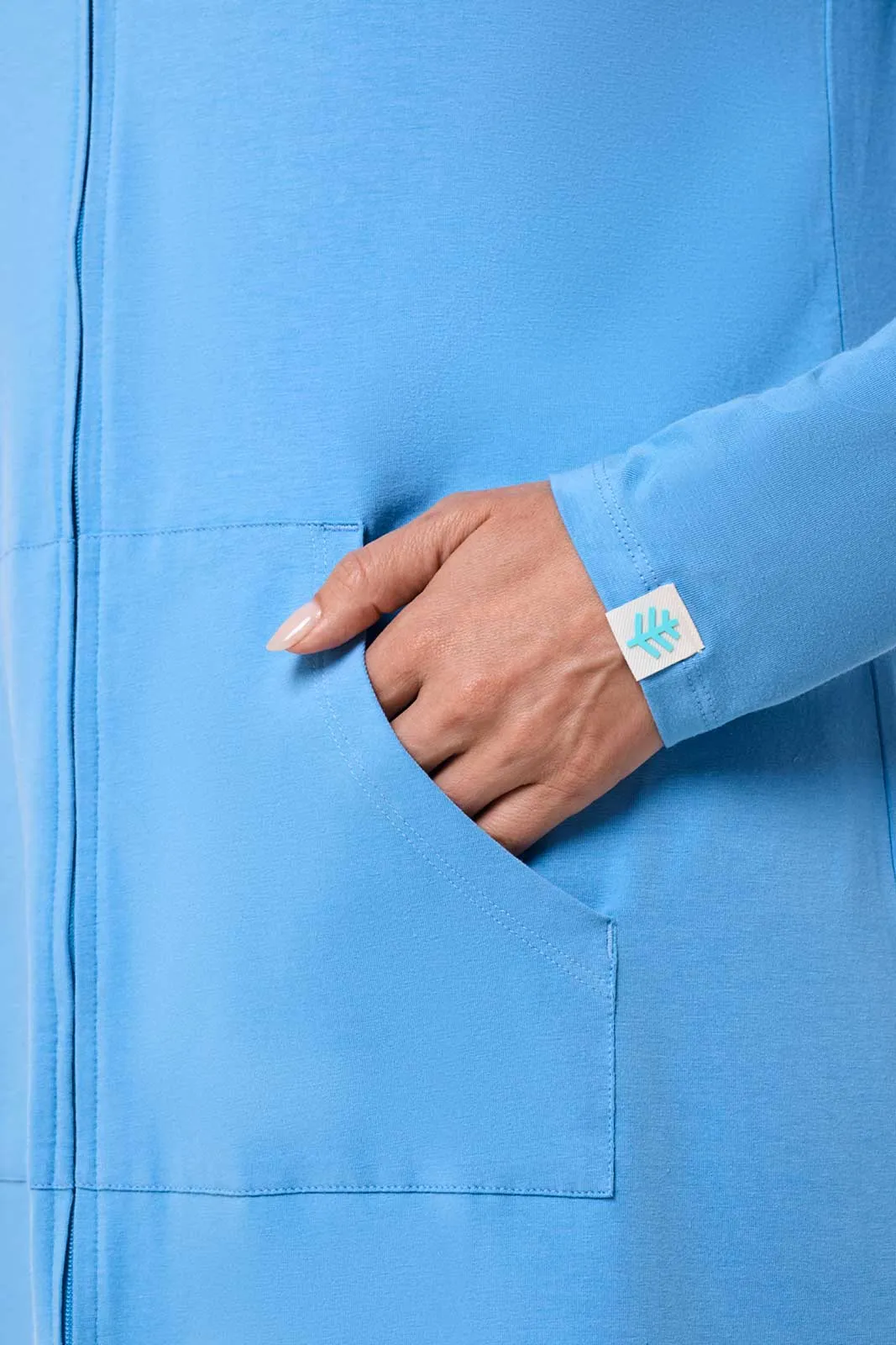 Women's Cabana Hoodie | Clear Sky Blue