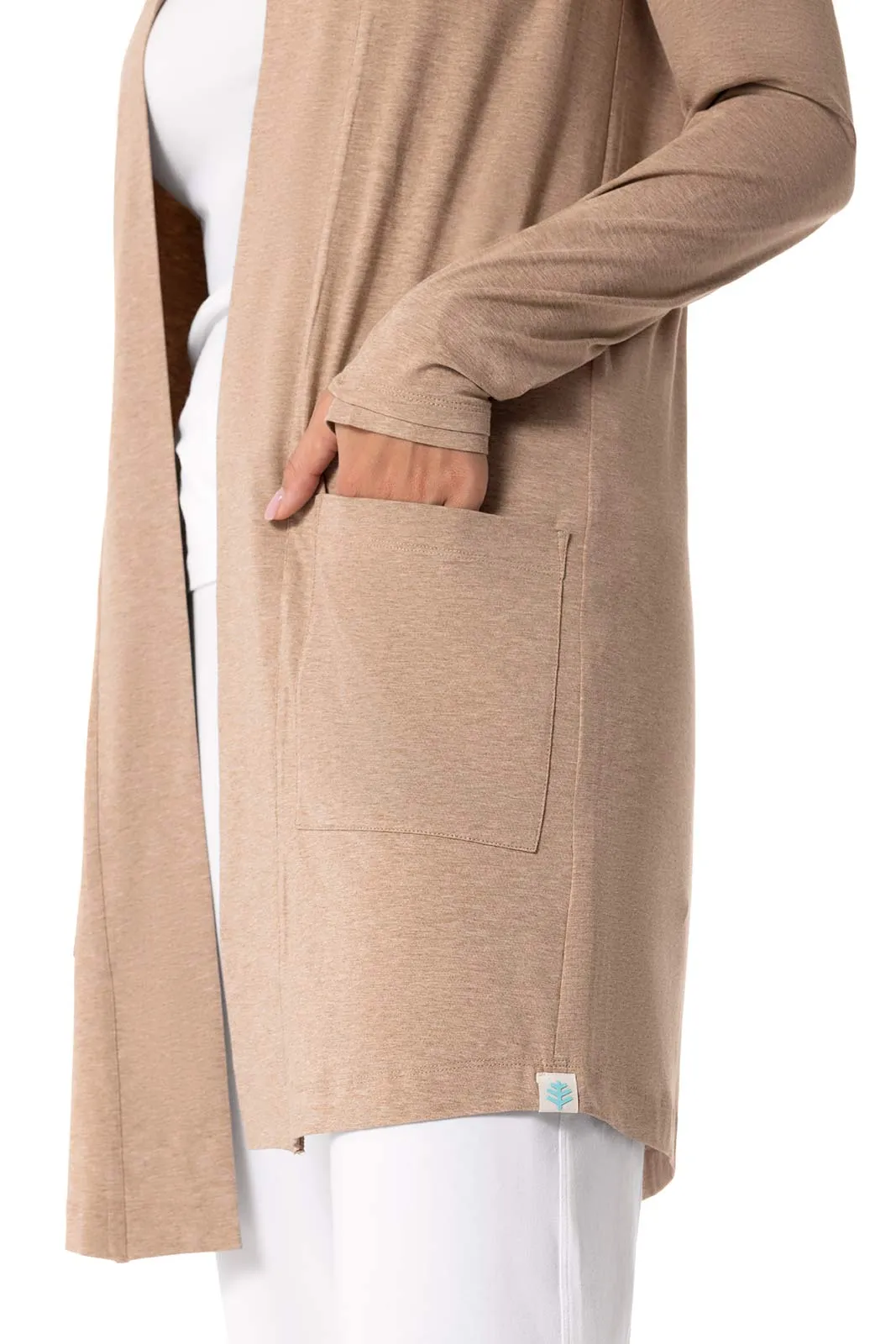 Women's Corbella Cardigan | Dark Taupe Heather