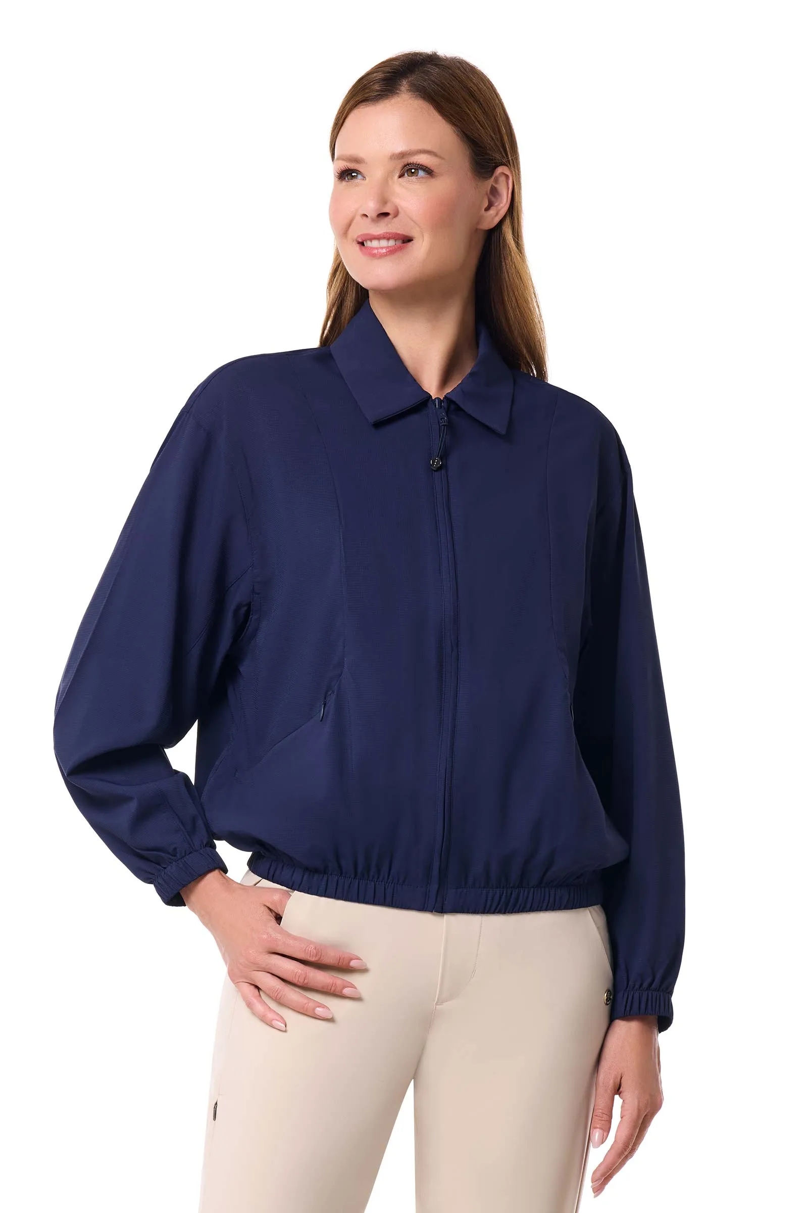 Women's Destin Travel Windbreaker | Navy