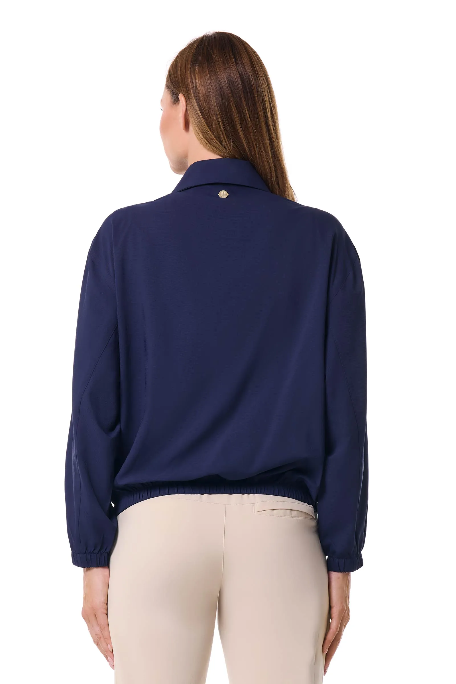 Women's Destin Travel Windbreaker | Navy