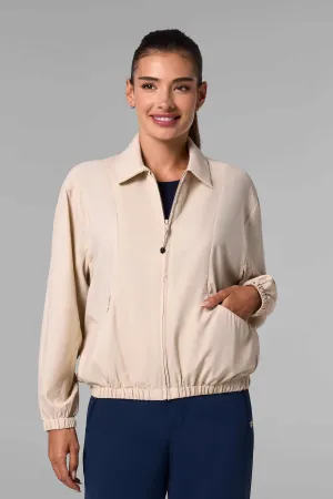 Women's Destin Travel Windbreaker | Pale Khaki