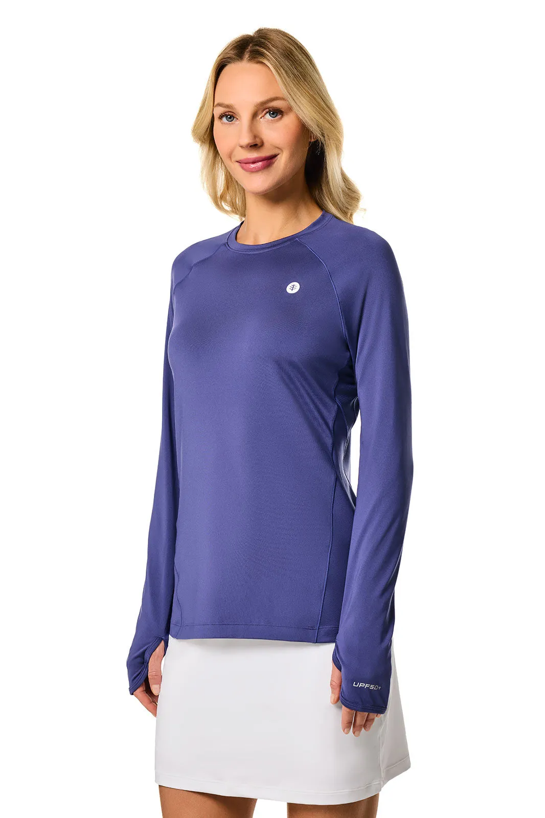 Women's Devi Long Sleeve Fitness T-Shirt | Future Dusk