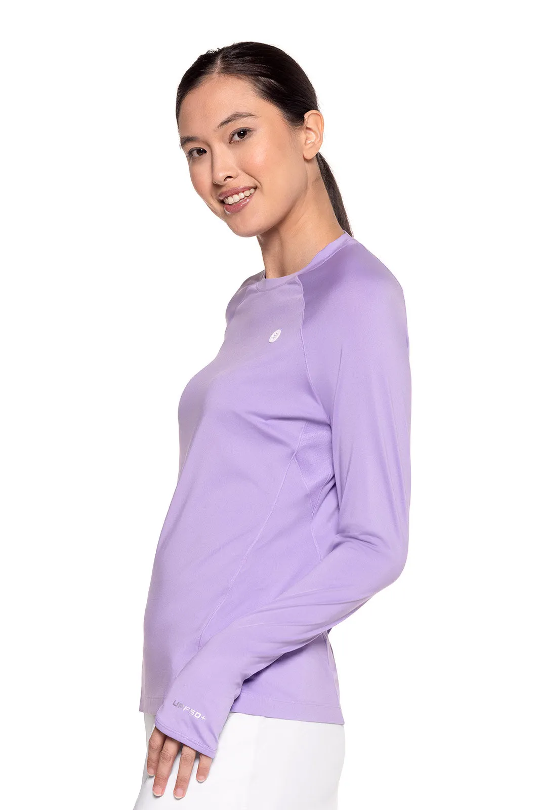 Women's Devi Long Sleeve Fitness T-Shirt | Lavendula
