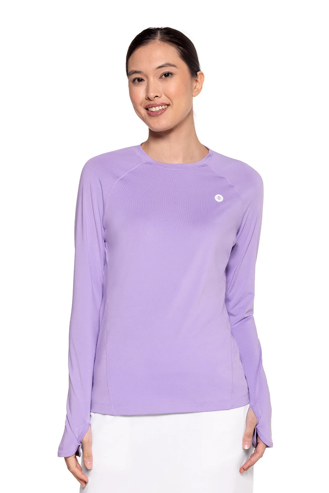 Women's Devi Long Sleeve Fitness T-Shirt | Lavendula