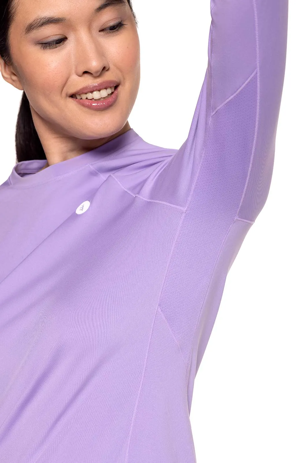 Women's Devi Long Sleeve Fitness T-Shirt | Lavendula