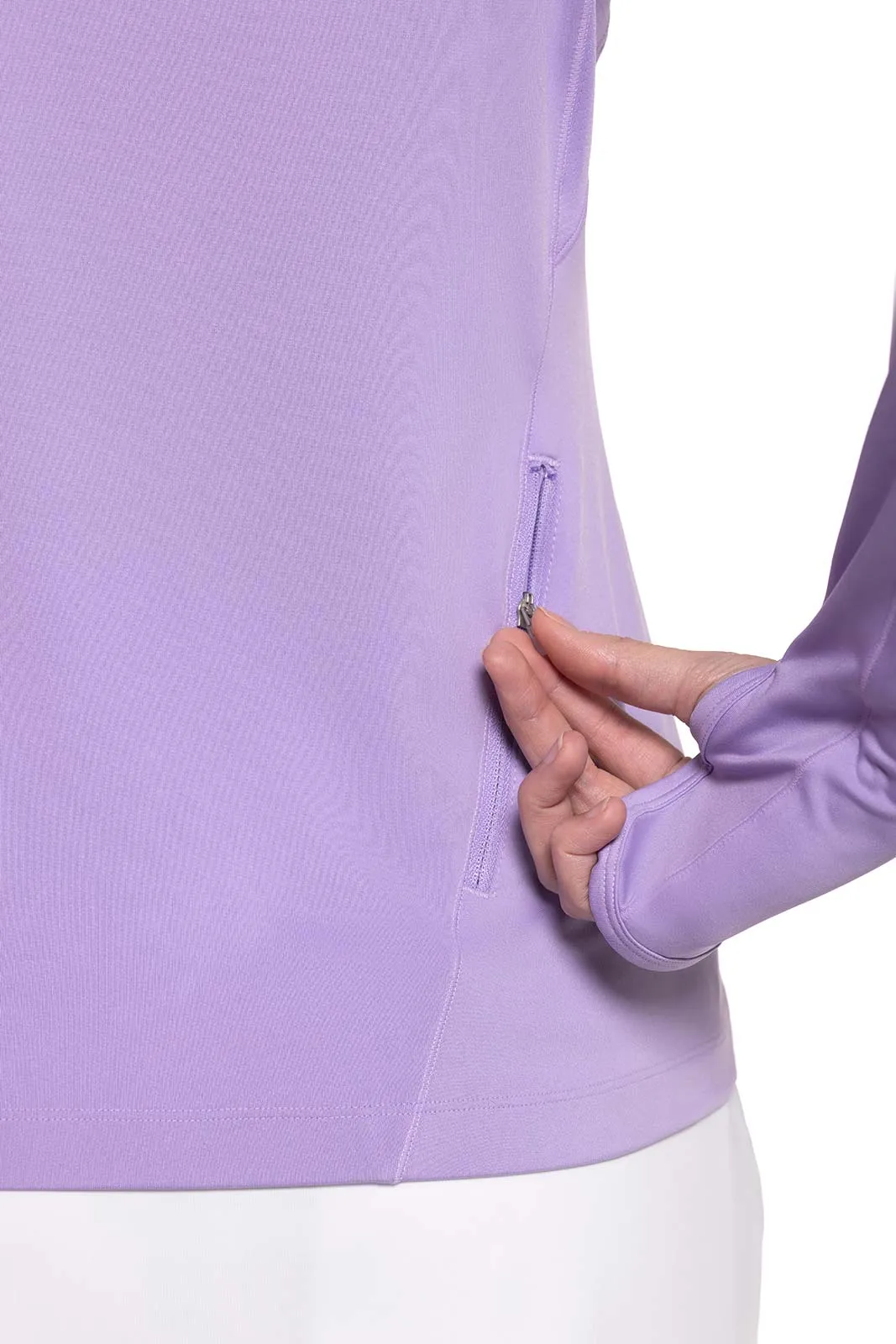 Women's Devi Long Sleeve Fitness T-Shirt | Lavendula