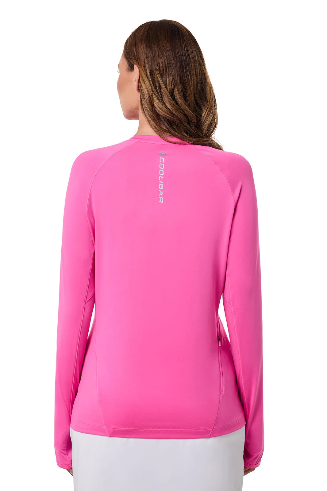 Women's Devi Long Sleeve Fitness T-Shirt | Tulip Pink