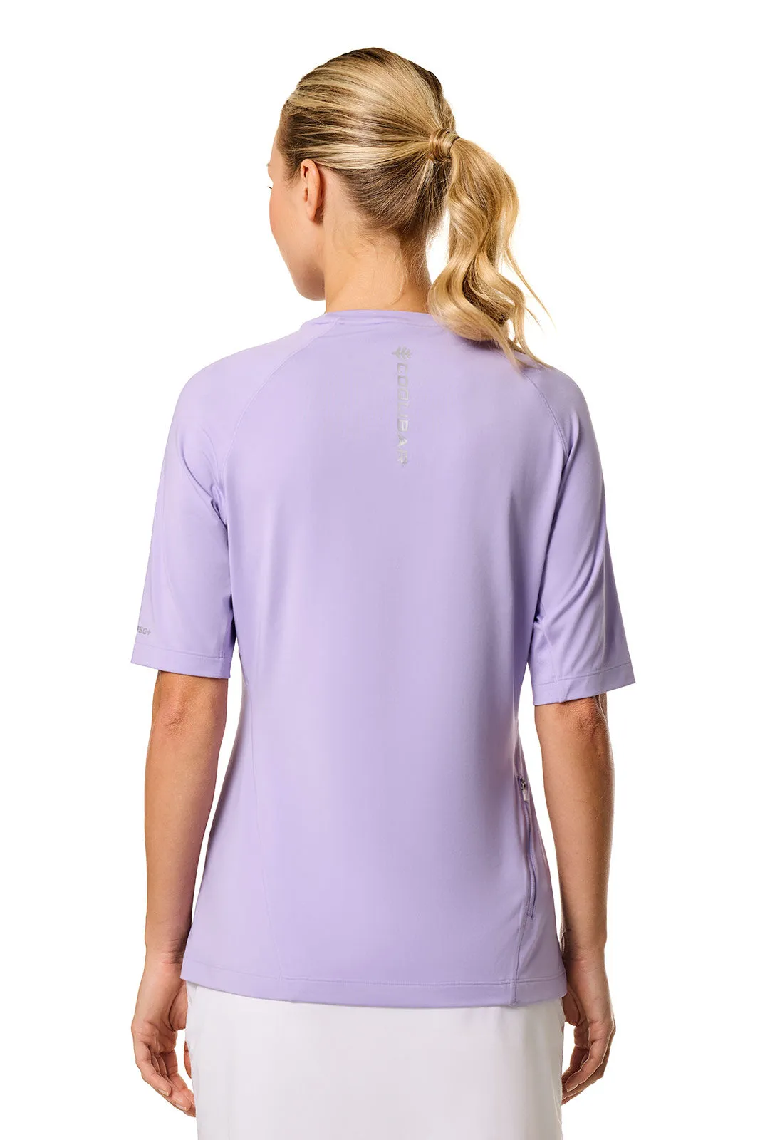 Women's Devi Short Sleeve Fitness | Lavendula