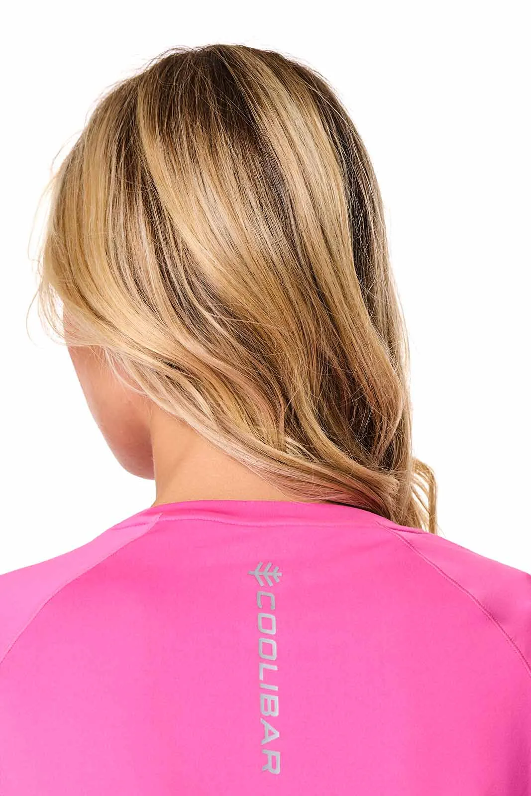 Women's Devi Short Sleeve Fitness | Tulip Pink