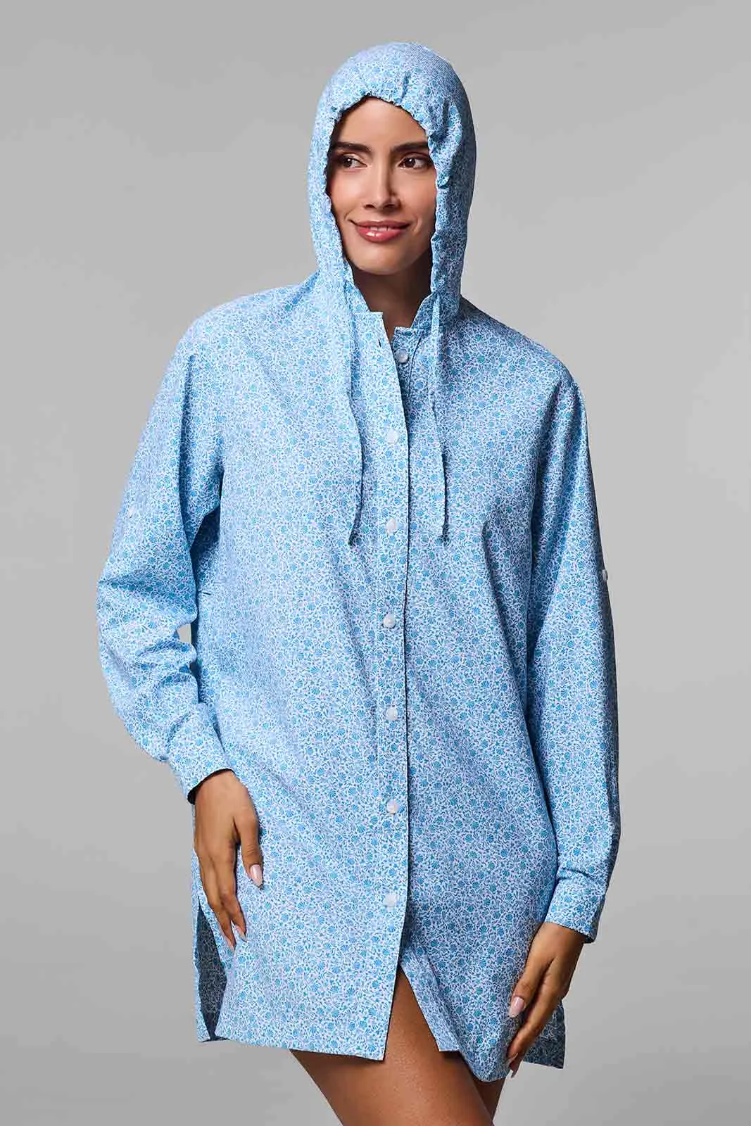 Women's Iztapa Beach Shirt | Malibu Blue Shell We