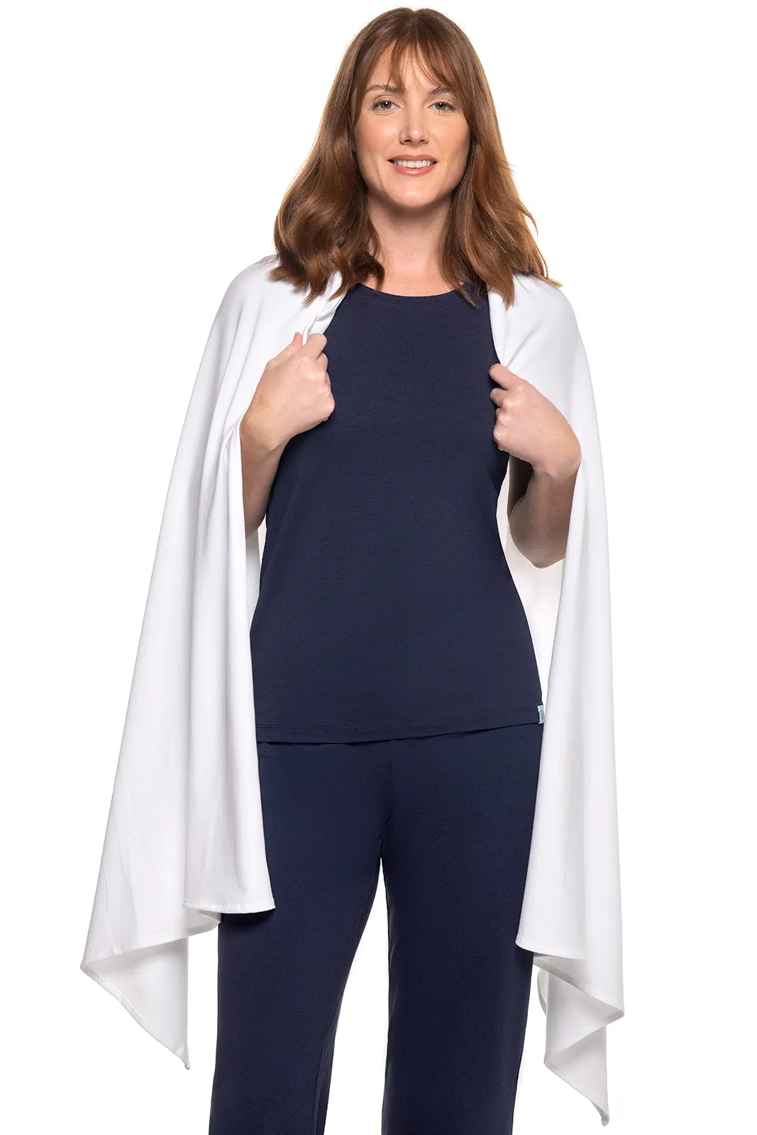Women's Sanibel Everyday Beach Shawl | White