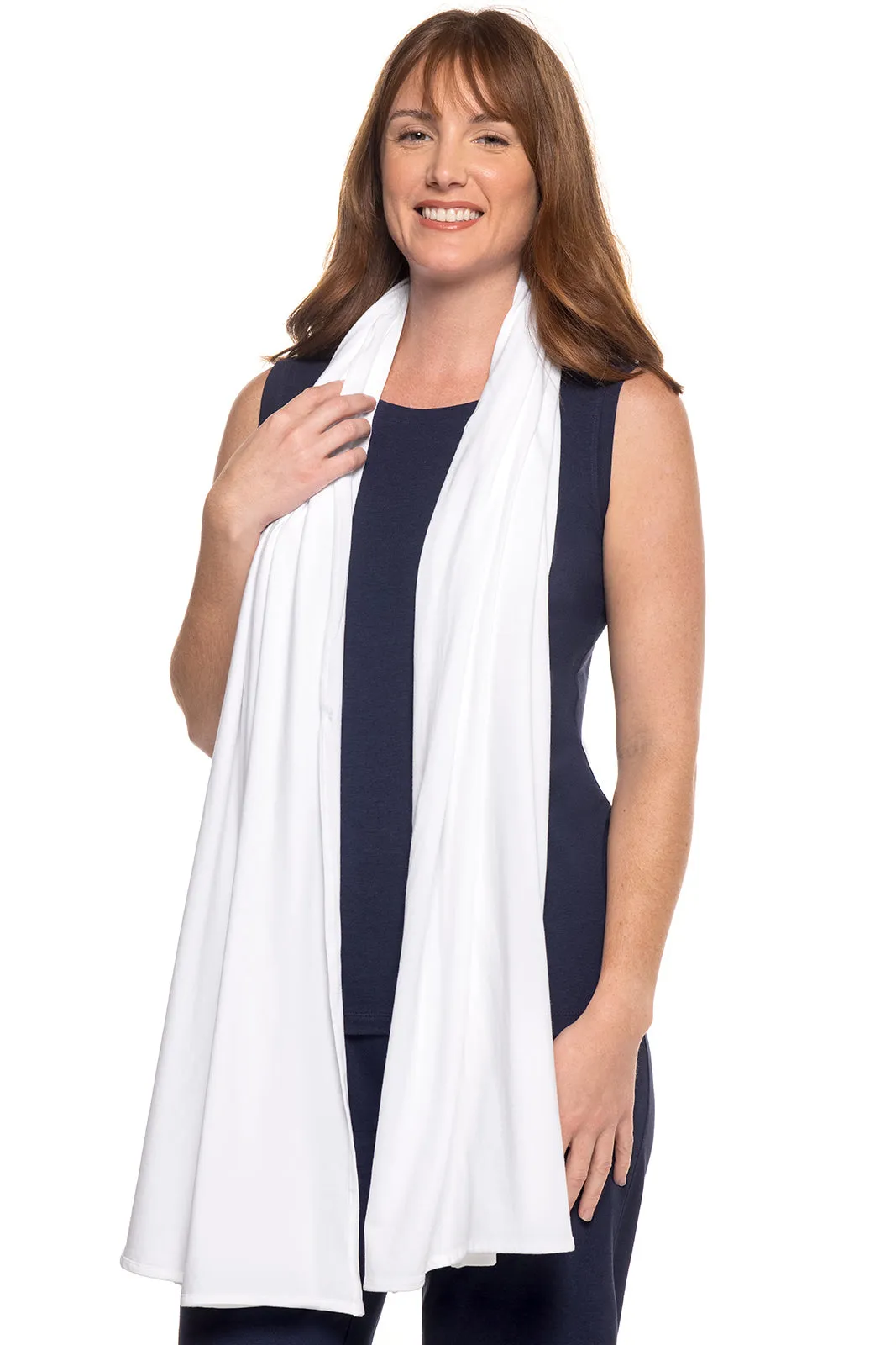 Women's Sanibel Everyday Beach Shawl | White