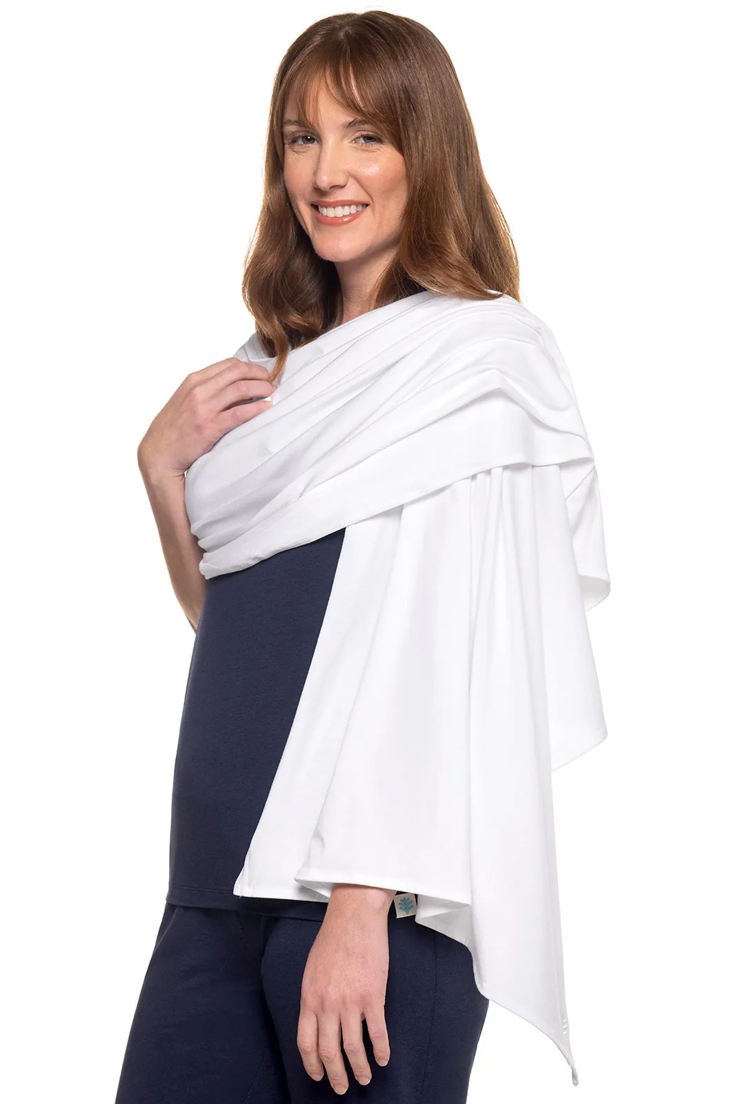 Women's Sanibel Everyday Beach Shawl | White