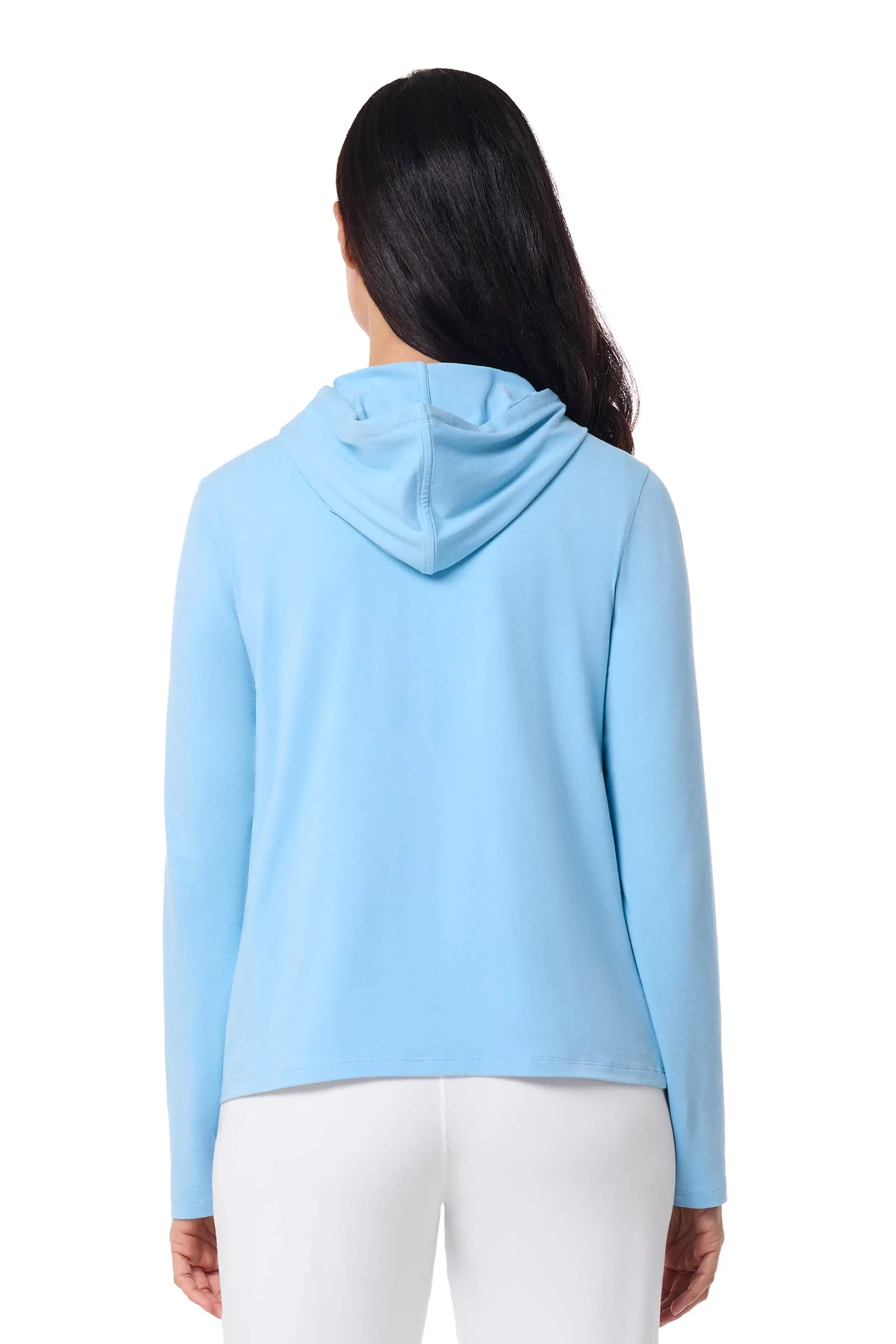 Women's Seaside Hoodie | Arctic Blue