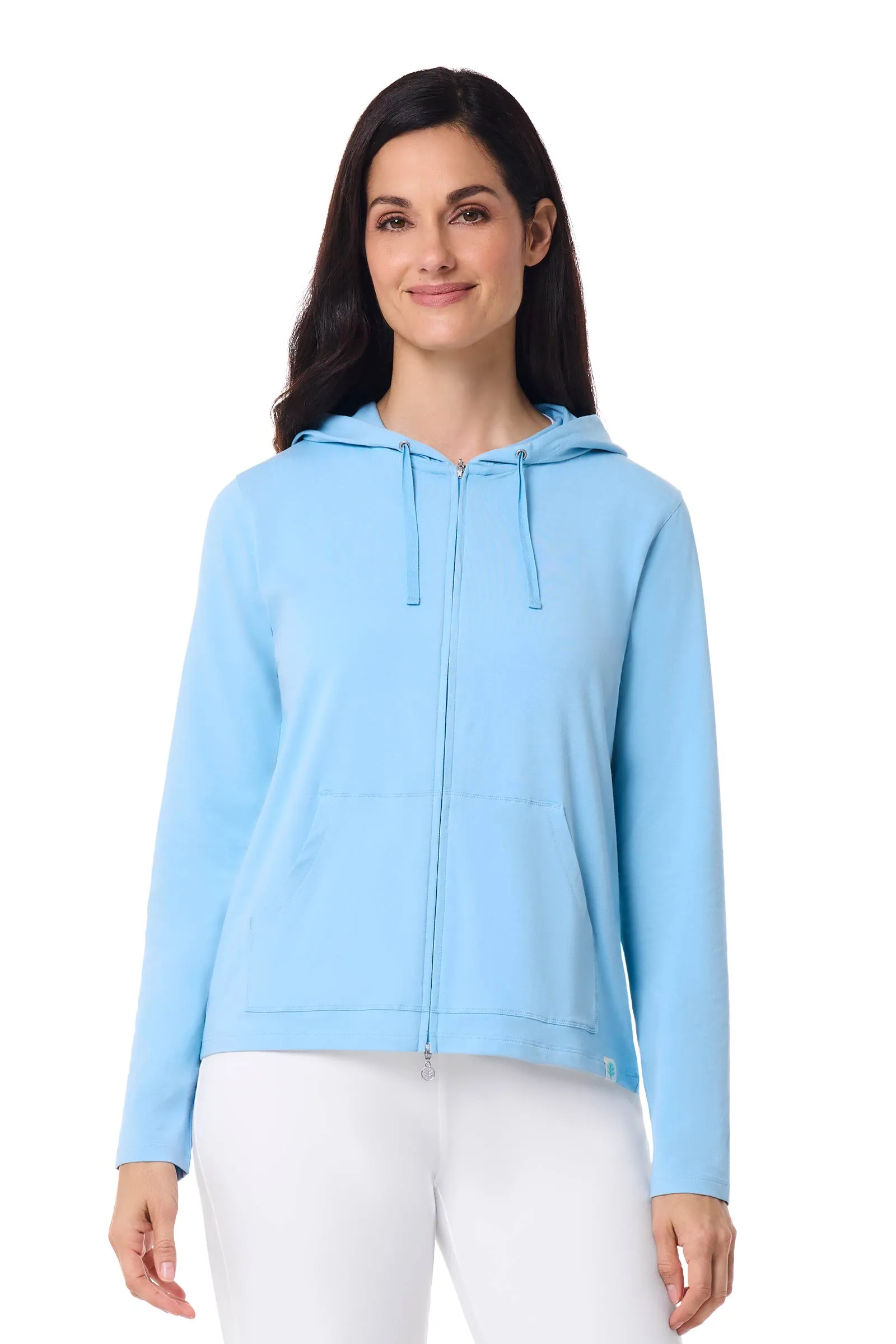 Women's Seaside Hoodie | Arctic Blue