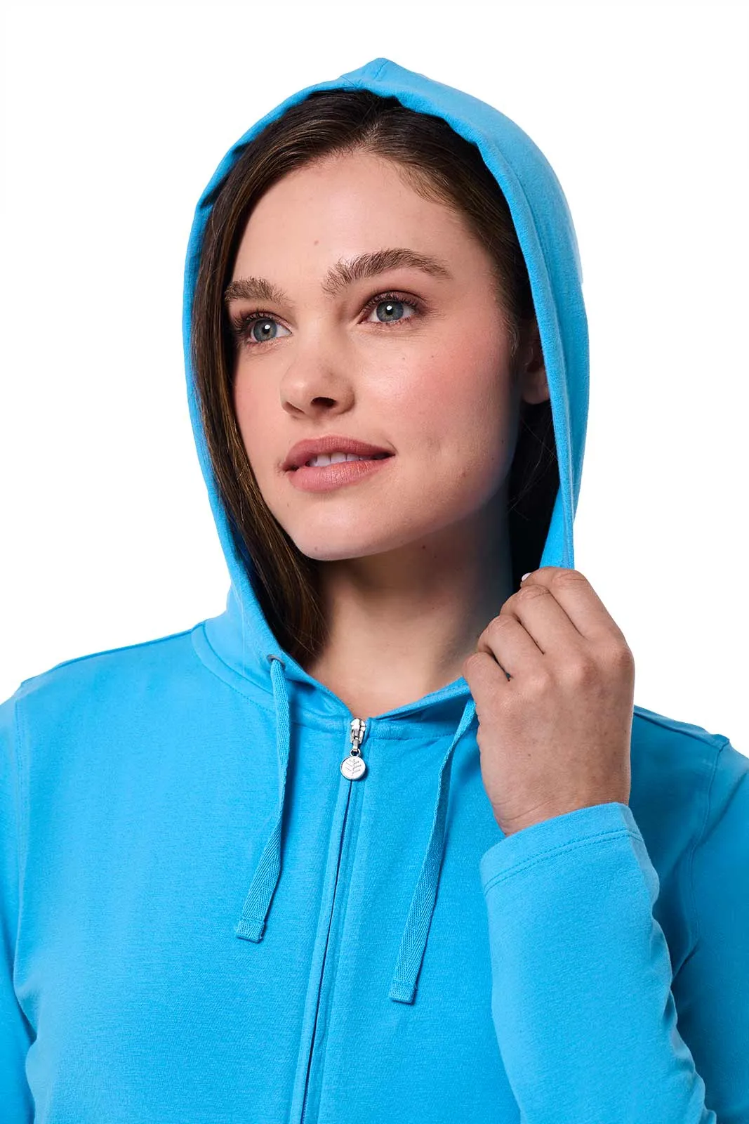Women's Seaside Hoodie | Malibu Blue