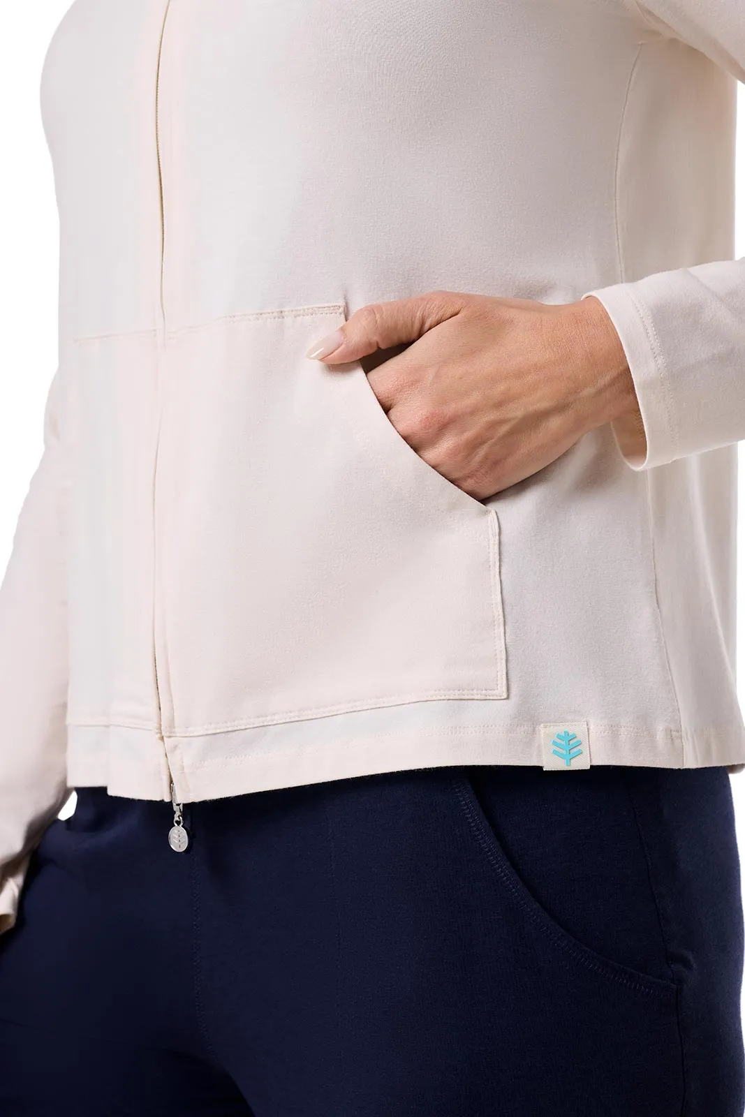 Women's Seaside Hoodie | Pearl