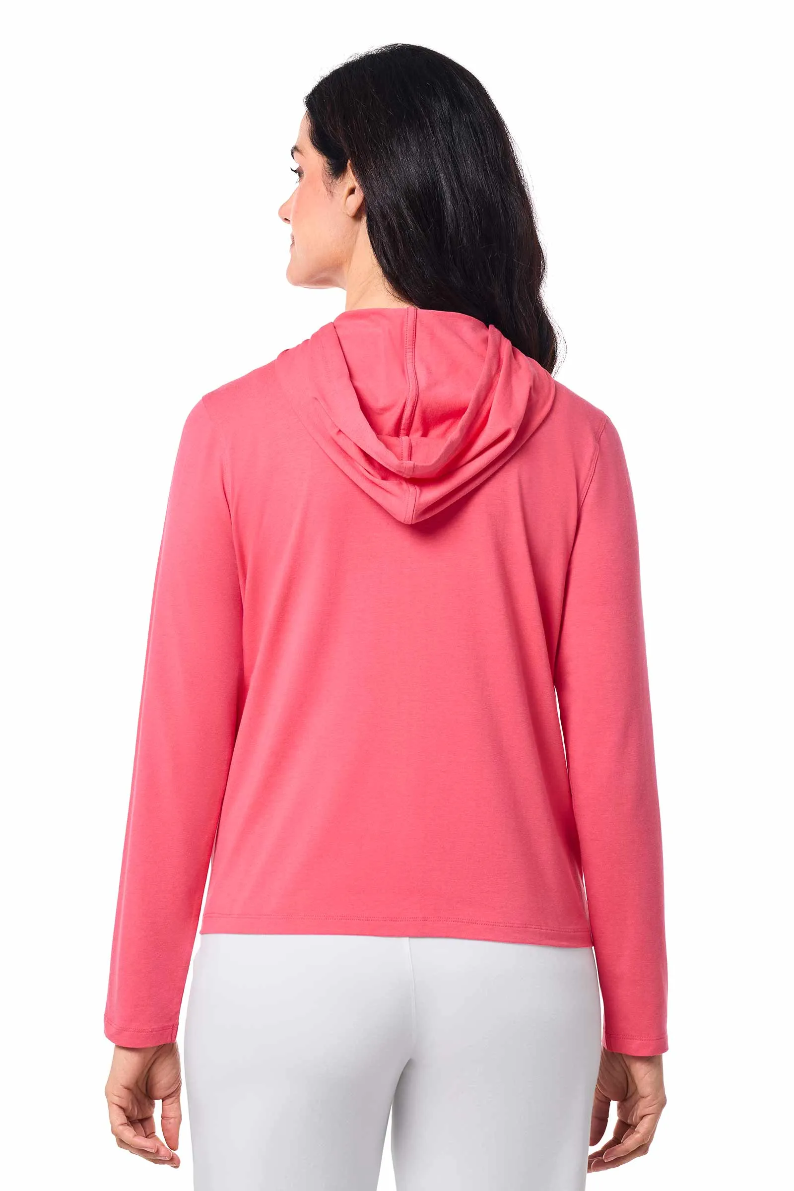 Women's Seaside Hoodie | Sunkist Coral