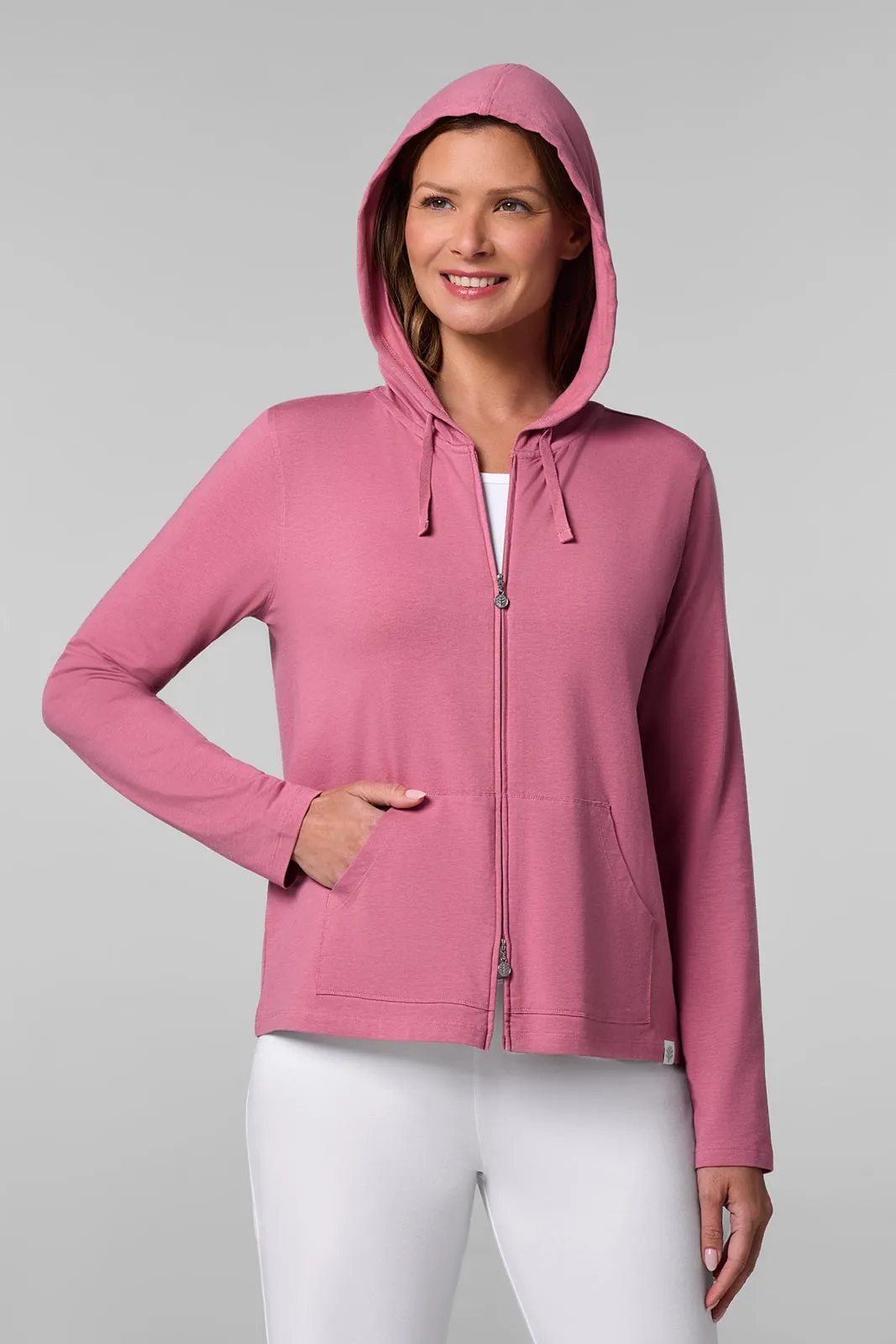 Women's Seaside Hoodie | Terracotta Rose