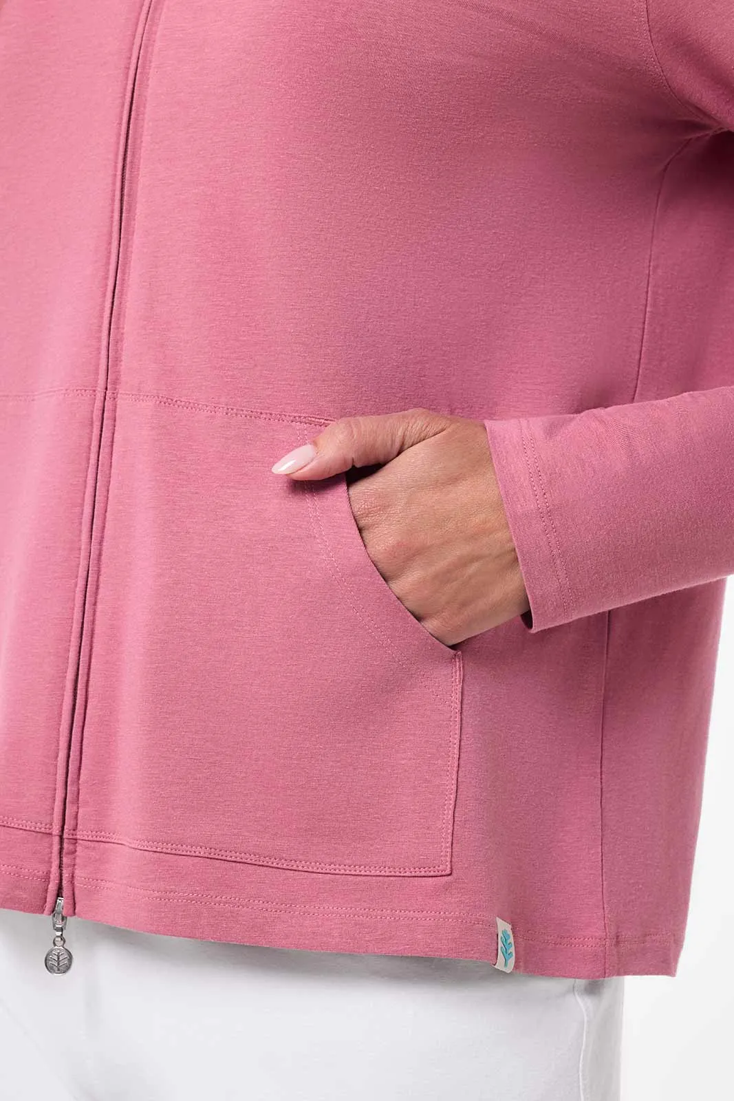 Women's Seaside Hoodie | Terracotta Rose