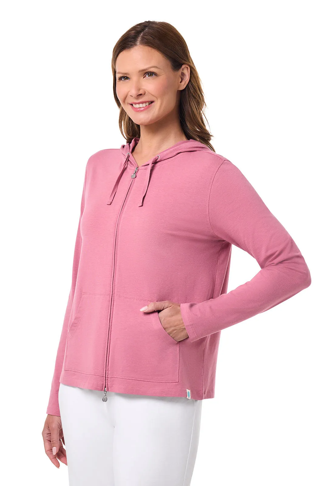 Women's Seaside Hoodie | Terracotta Rose