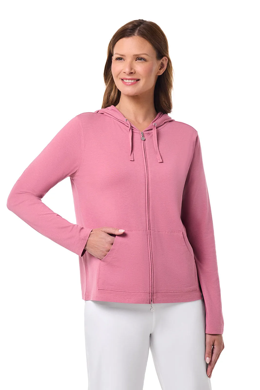 Women's Seaside Hoodie | Terracotta Rose